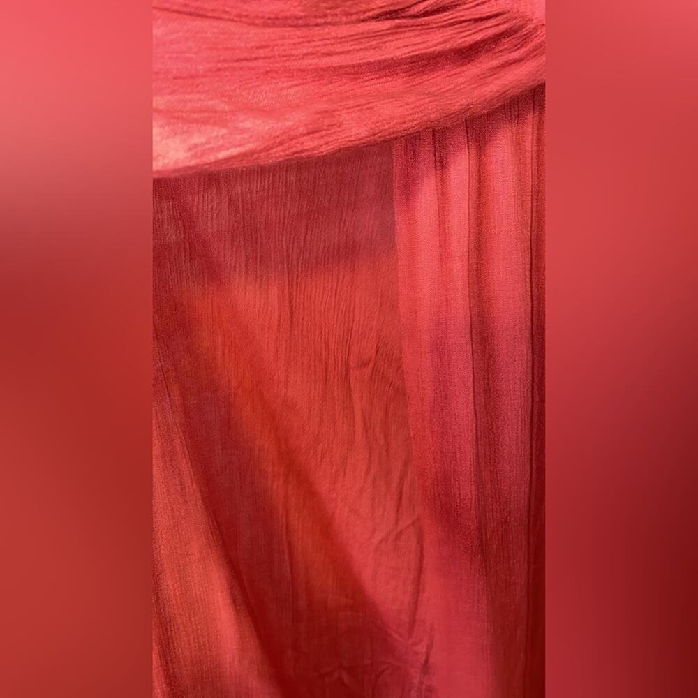 ELAN
Deep V-neck Cover-up Maxi Dress In Rose - Picture 9 of 10